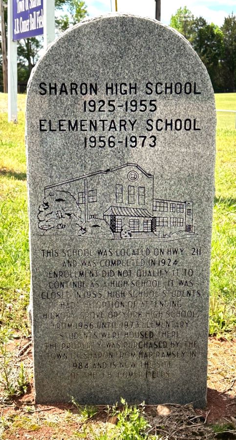 Sharon High School Marker