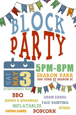 Hillcrest Baptist Church FREE Block Party! 